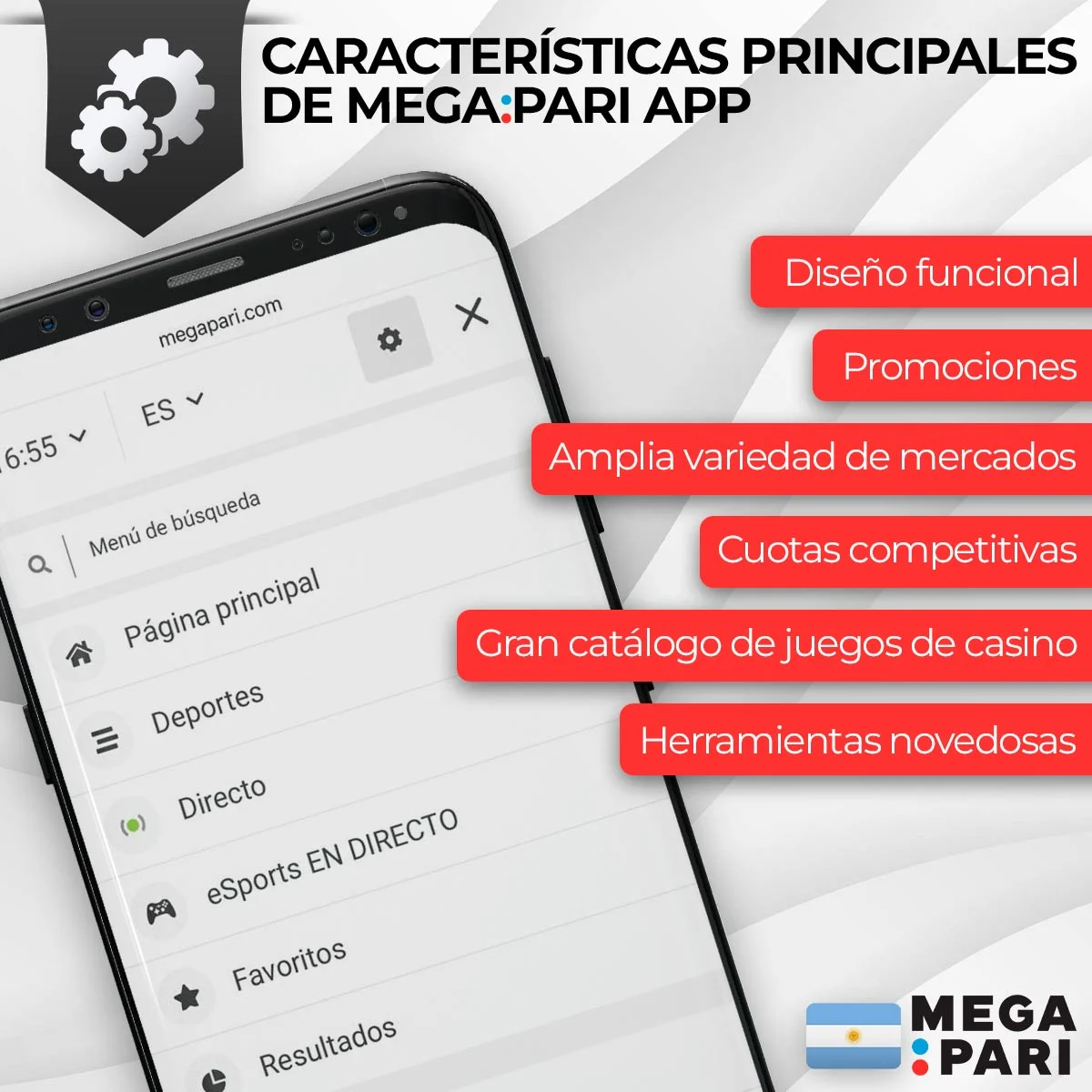 Ventajas e inconvenientes de la aplicación móvil Megapari